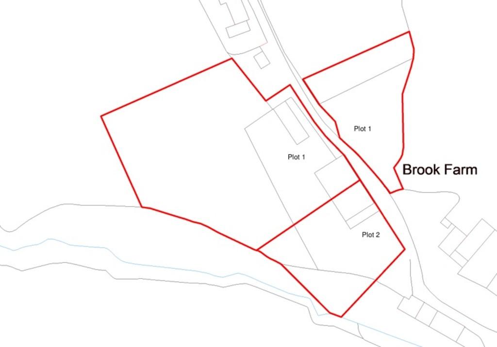Plot 2 determines the boundary for this listing