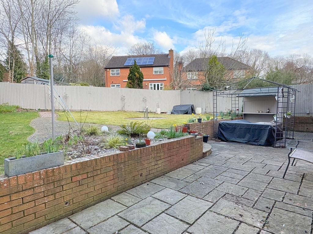 Rear garden
