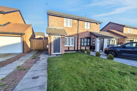 2 bedroom semi-detached house for sale, Wimborne Close, Boldon Colliery, Tyne and Wear, NE35 9NE