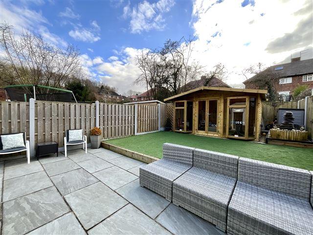 Rear garden