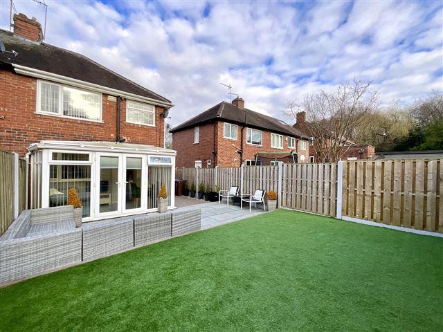 Rear garden