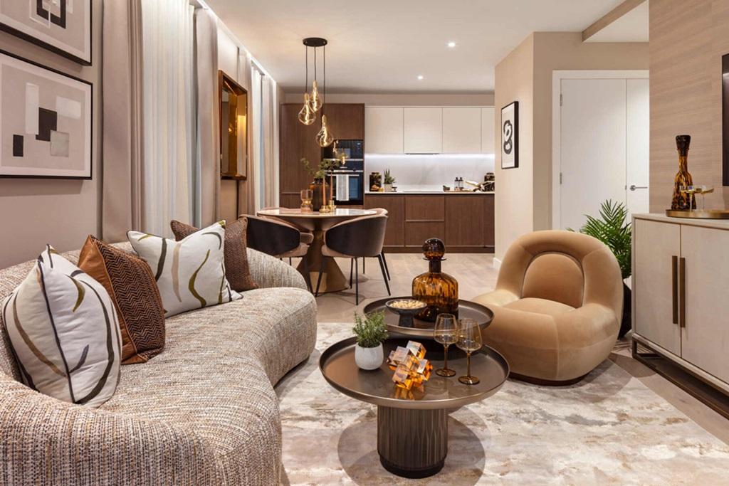 Stunning open plan living spaces