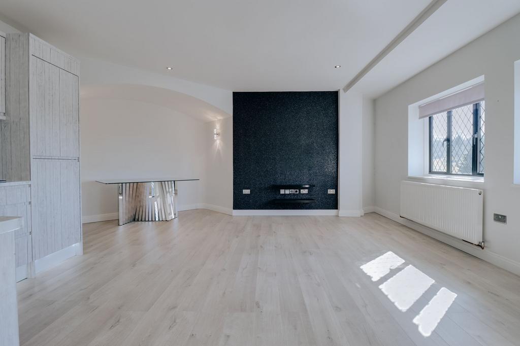 Open-plan living area
