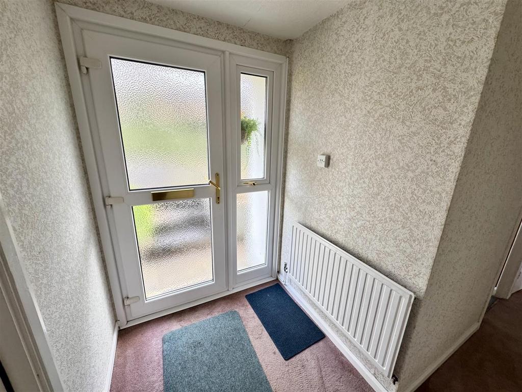 ENTRANCE DOOR to HALLWAY