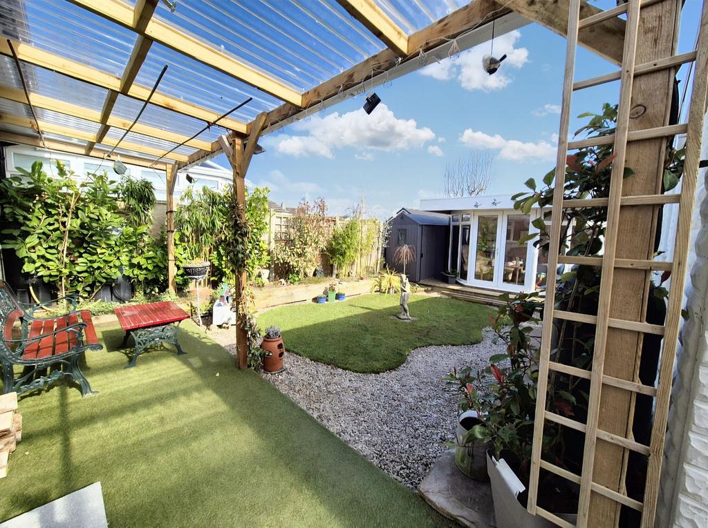 Rear garden