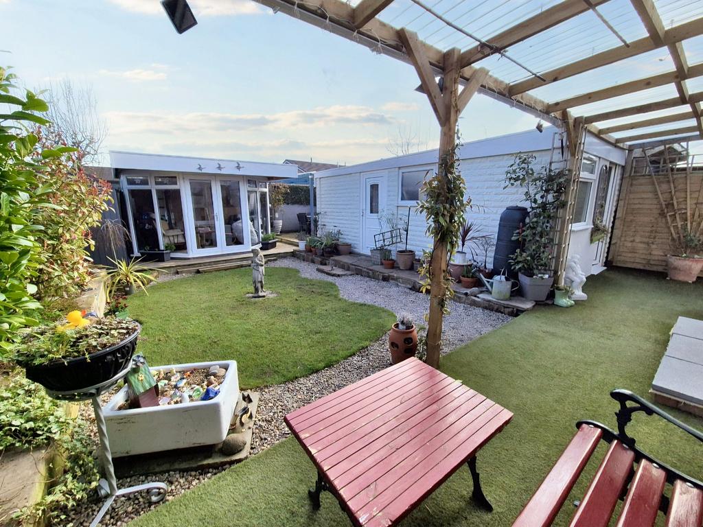 Rear garden