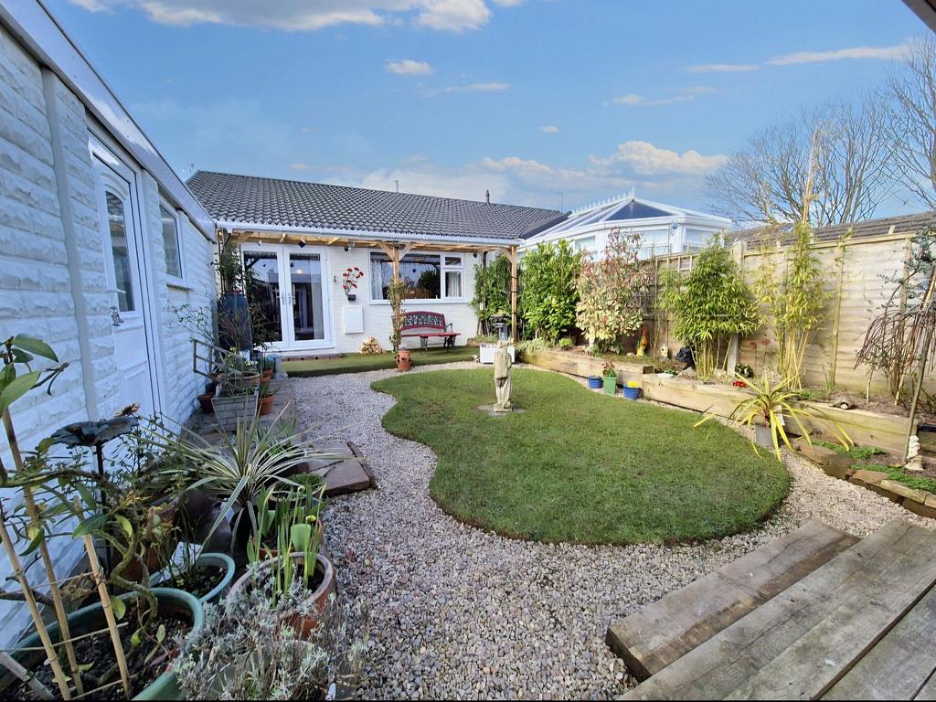 Rear garden