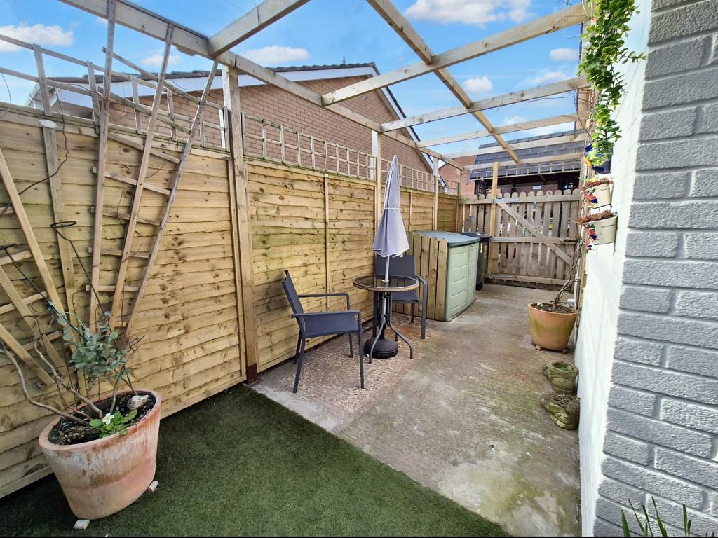 Rear garden
