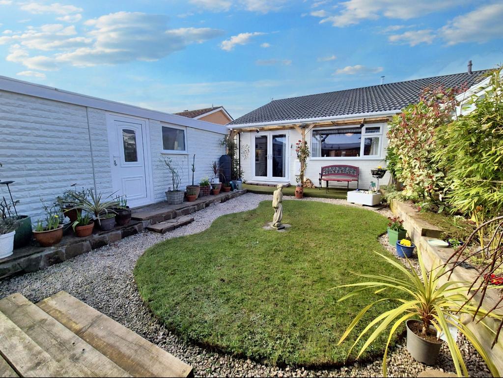 Rear garden