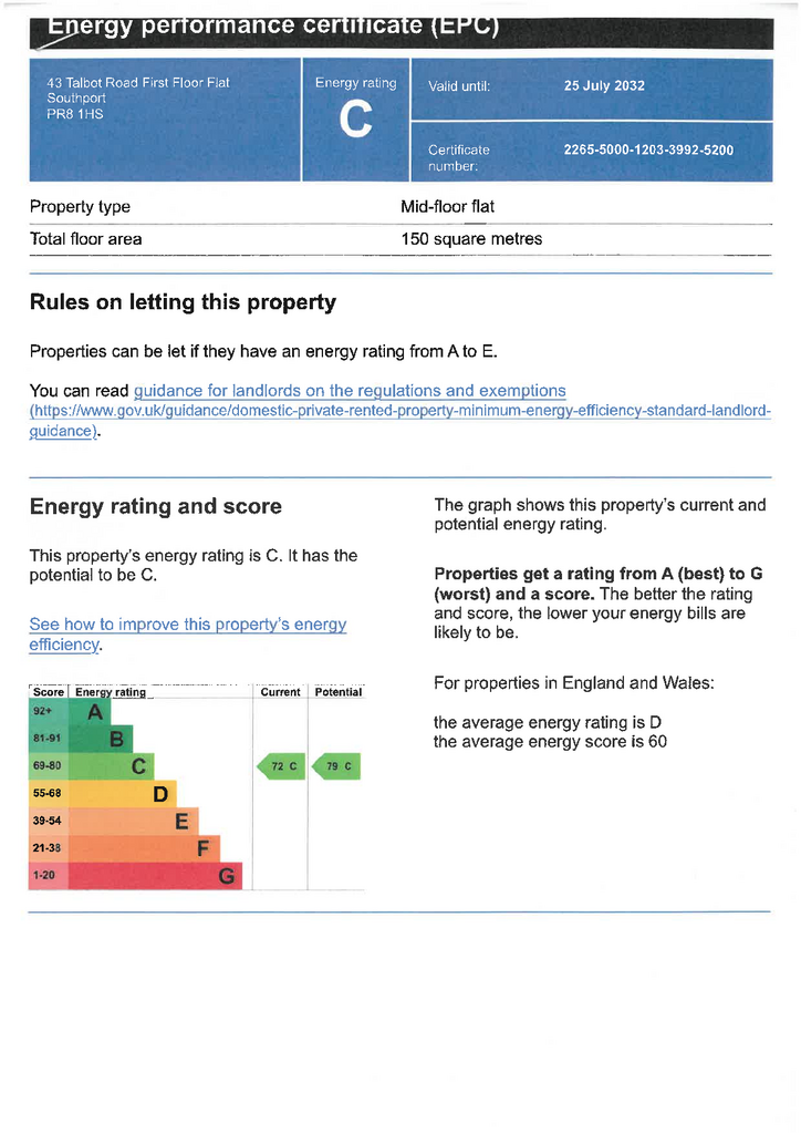 EPC Certificate