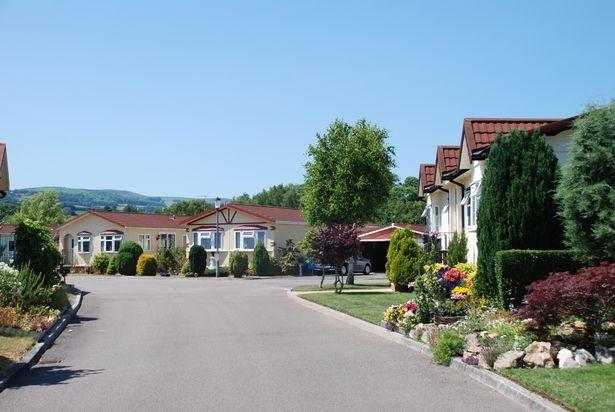 Street scene with property