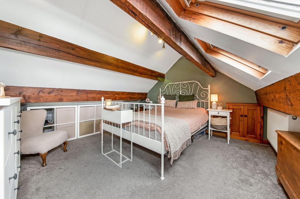 Second floor attic room