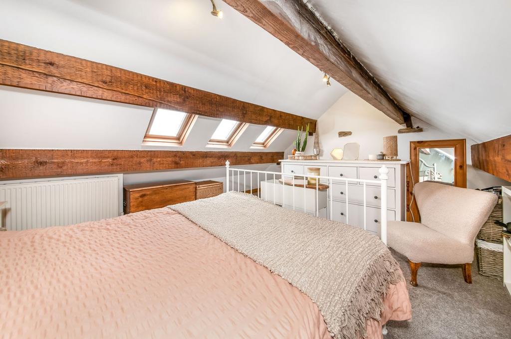 Second floor attic room