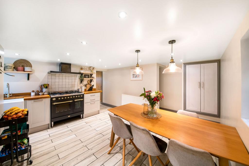 Open plan dining kitchen