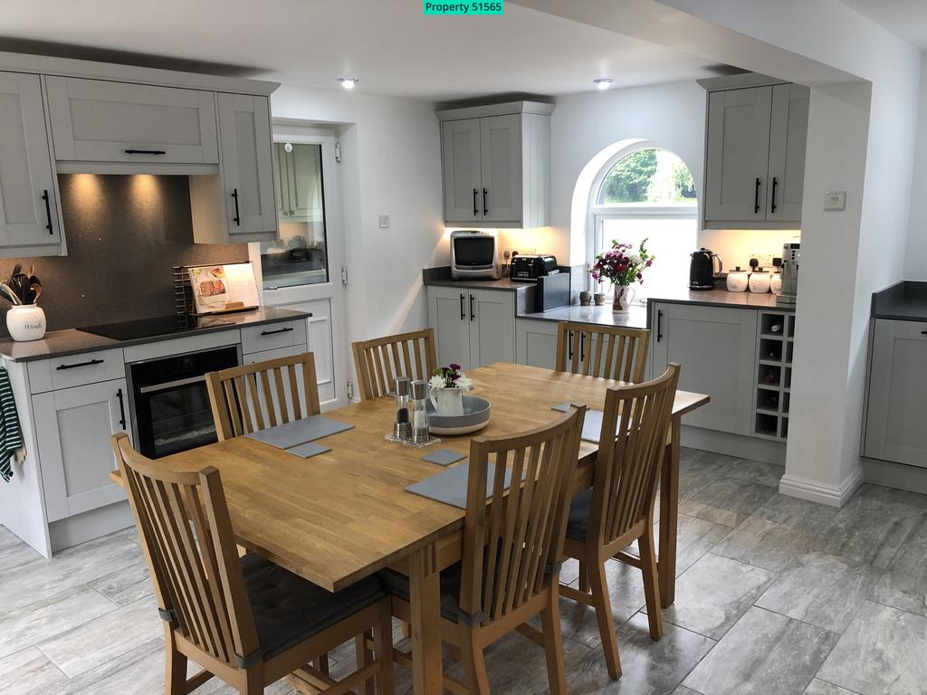Kitchen - electric oven and hob