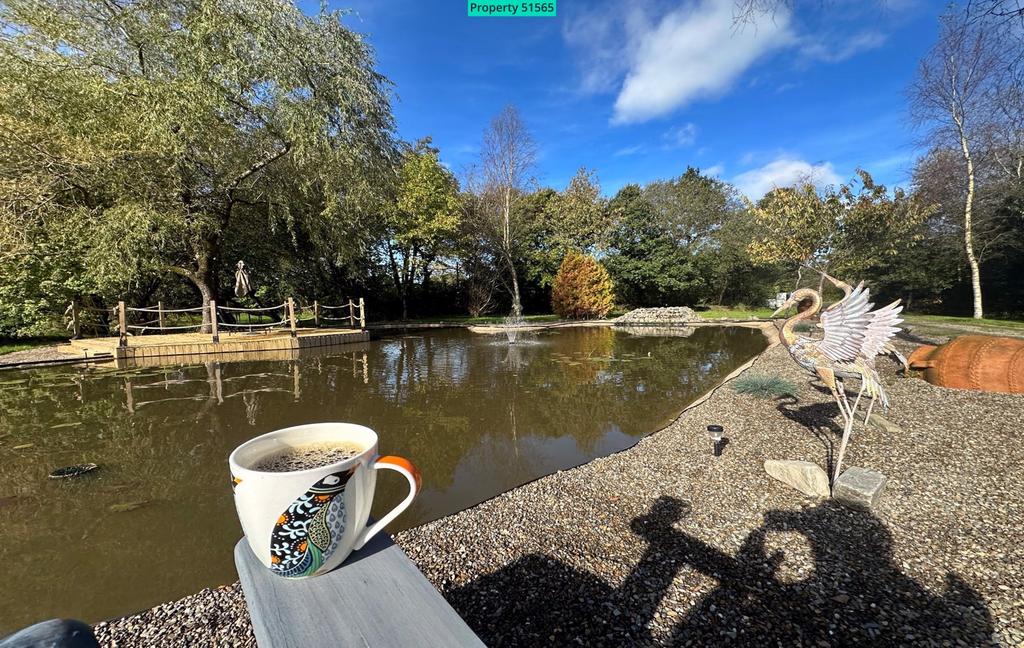 Front pond