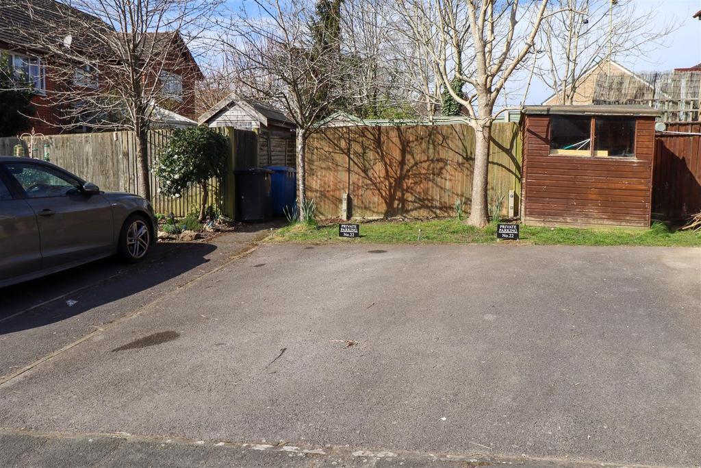 Two Parking Spaces