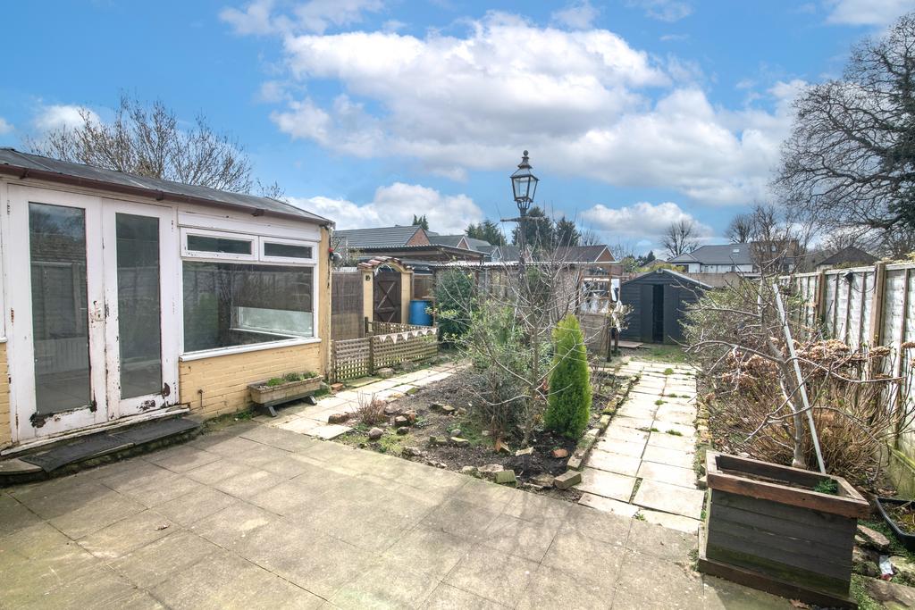 Rear garden