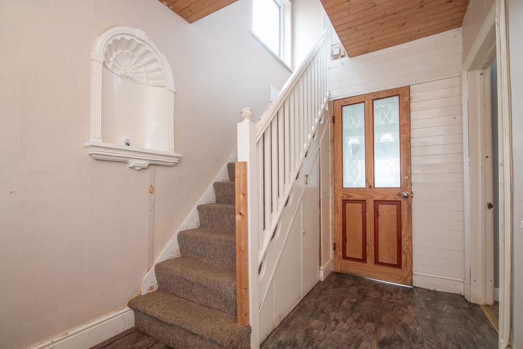 Downstairs hallway