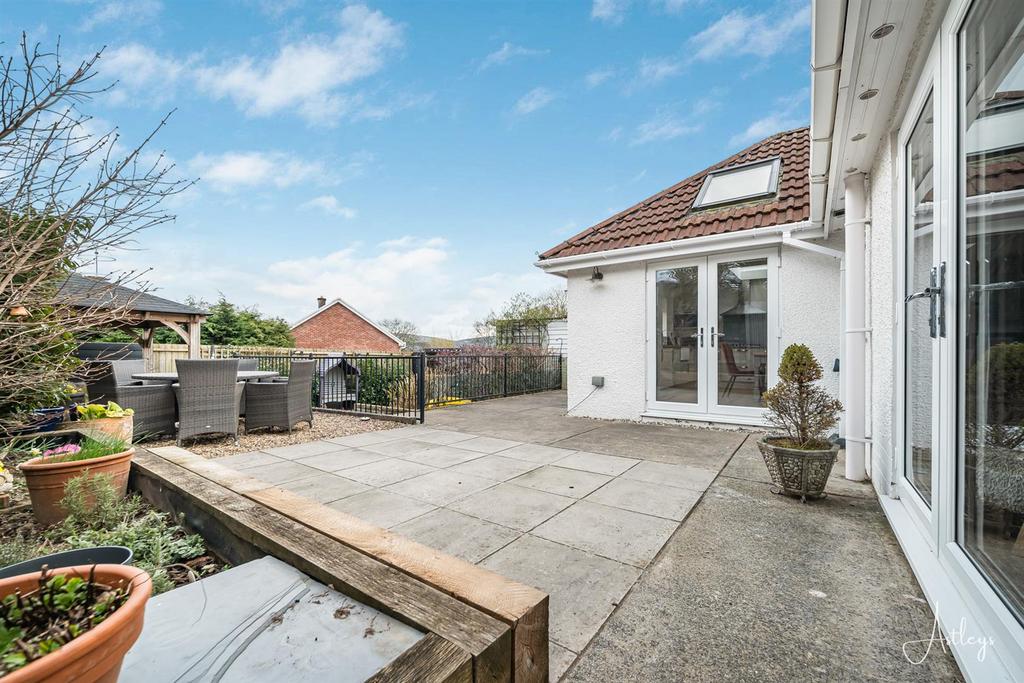 Rear garden
