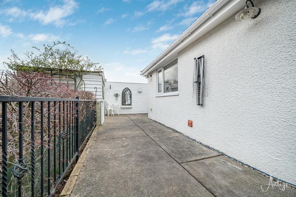 Rear garden