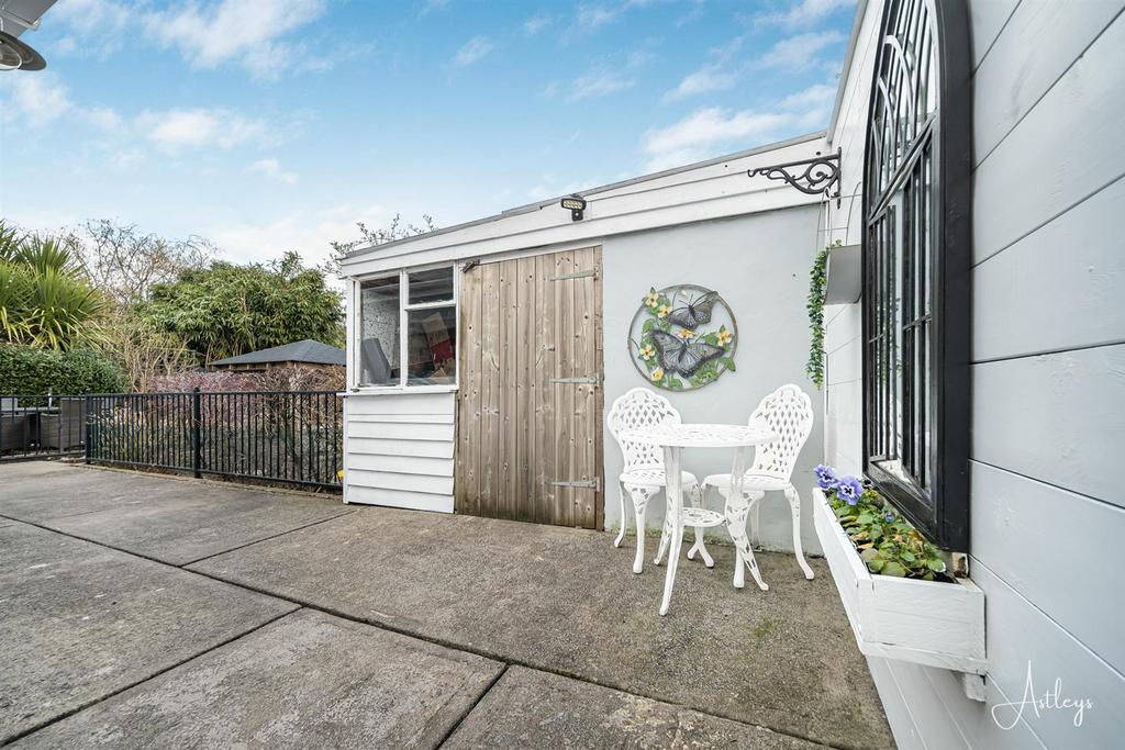 Rear garden