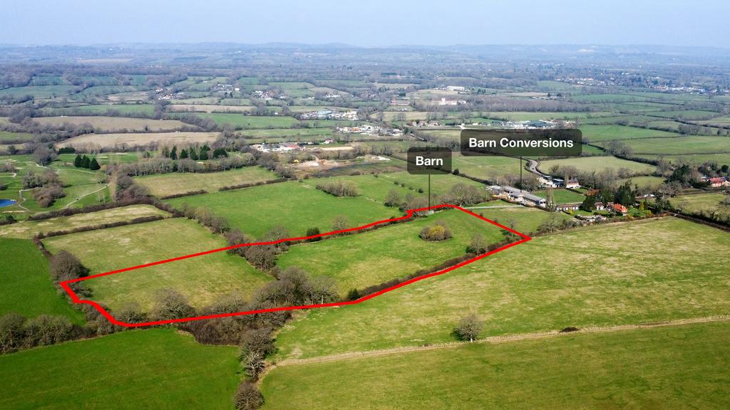 Barn and land for sale in Newchapel