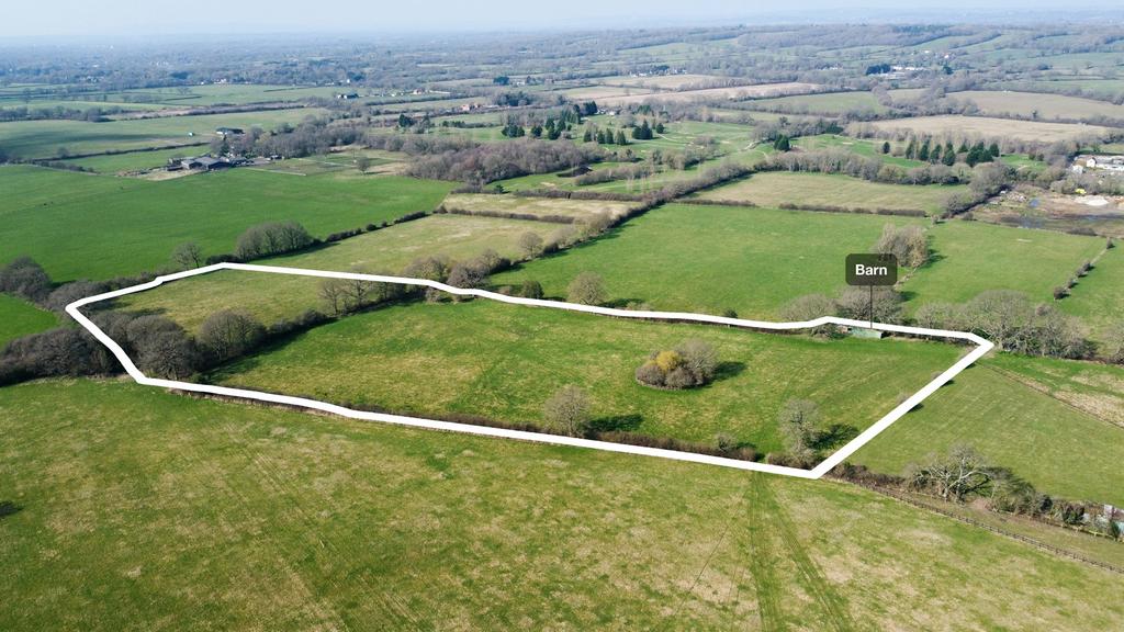 9.41 acres of land for sale with a barn.
