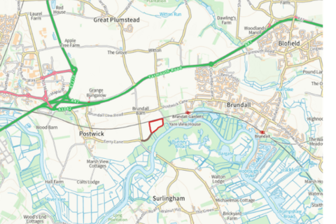 Land for sale, Land off Church Road, Postwick