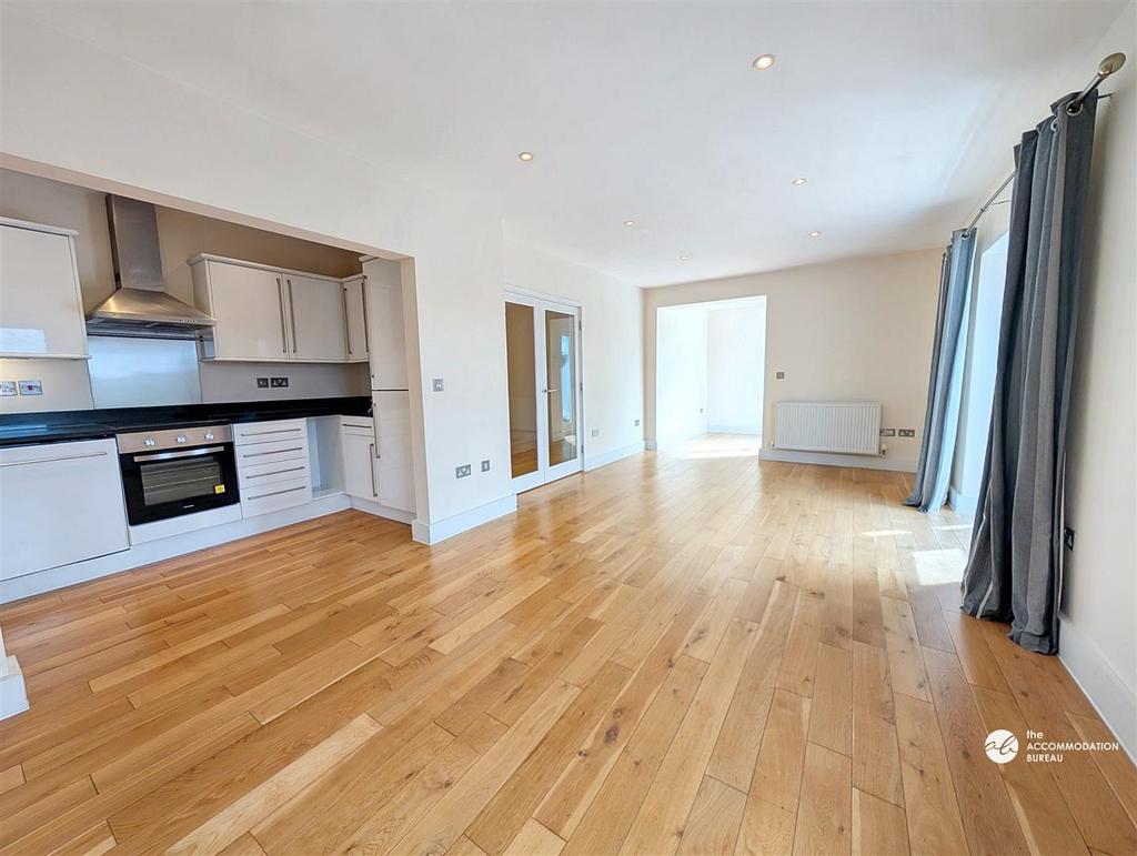 Open plan living area