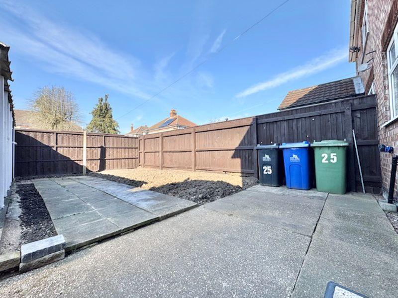 Rear garden and...