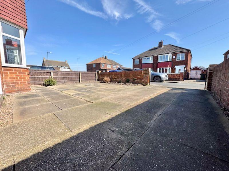 Driveway and front