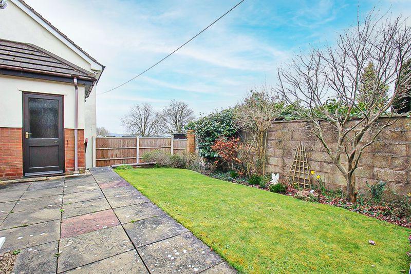 Rear garden