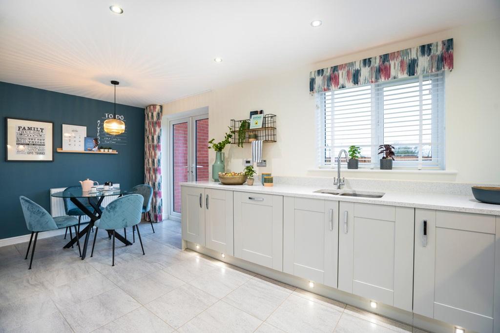 Kitchen breakfast area