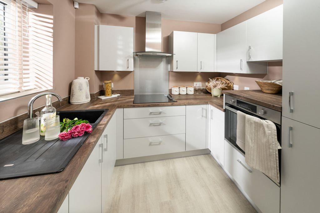 A typical kitchen