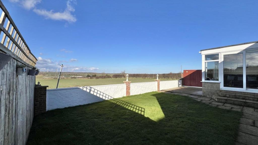 Rear garden