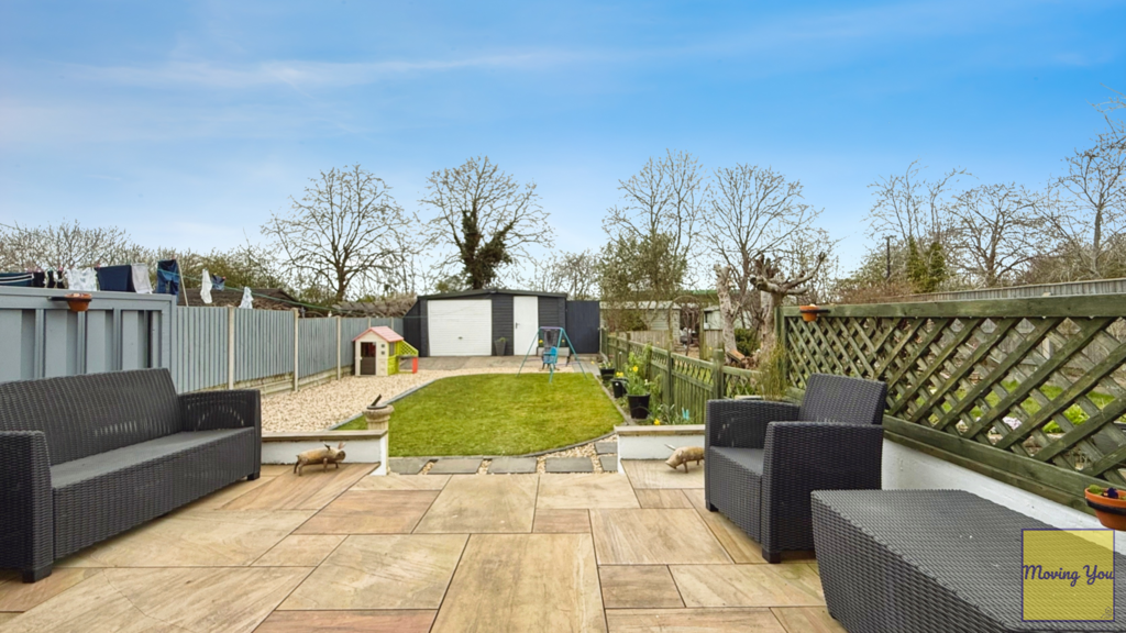 Rear garden