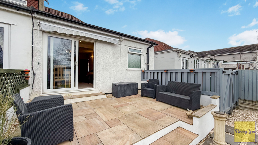 Patio seating area