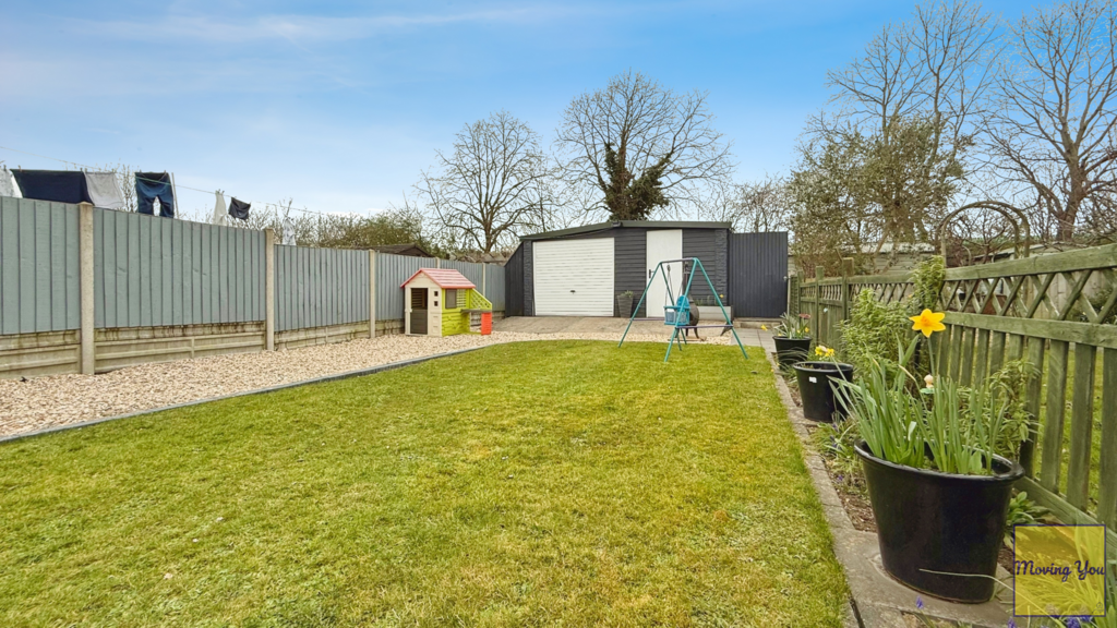 Rear garden