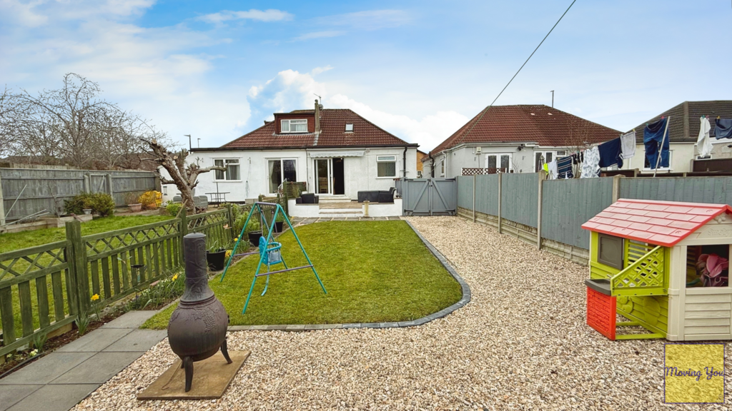 Rear garden