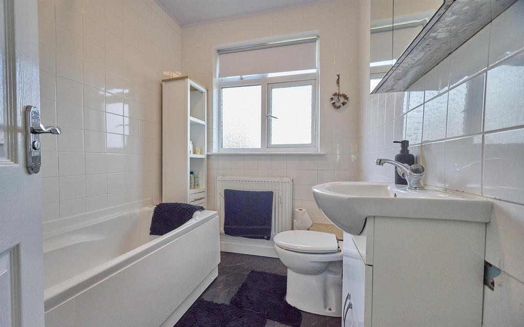 Bathroom to rear