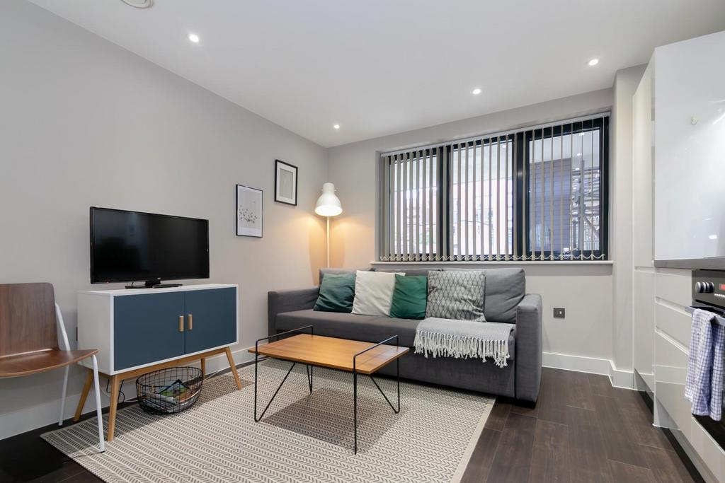 Open plan living area