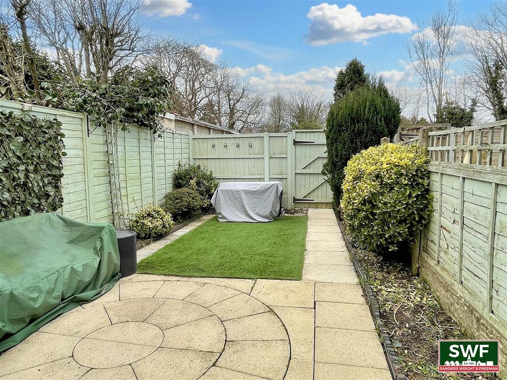 Rear garden