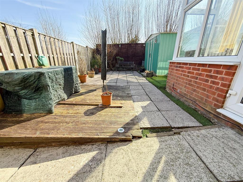 Rear garden