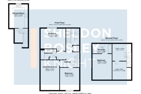 4 bedroom triplex to rent, Clarendon Square, Leamington Spa