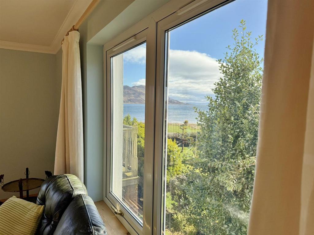Lounge side window view