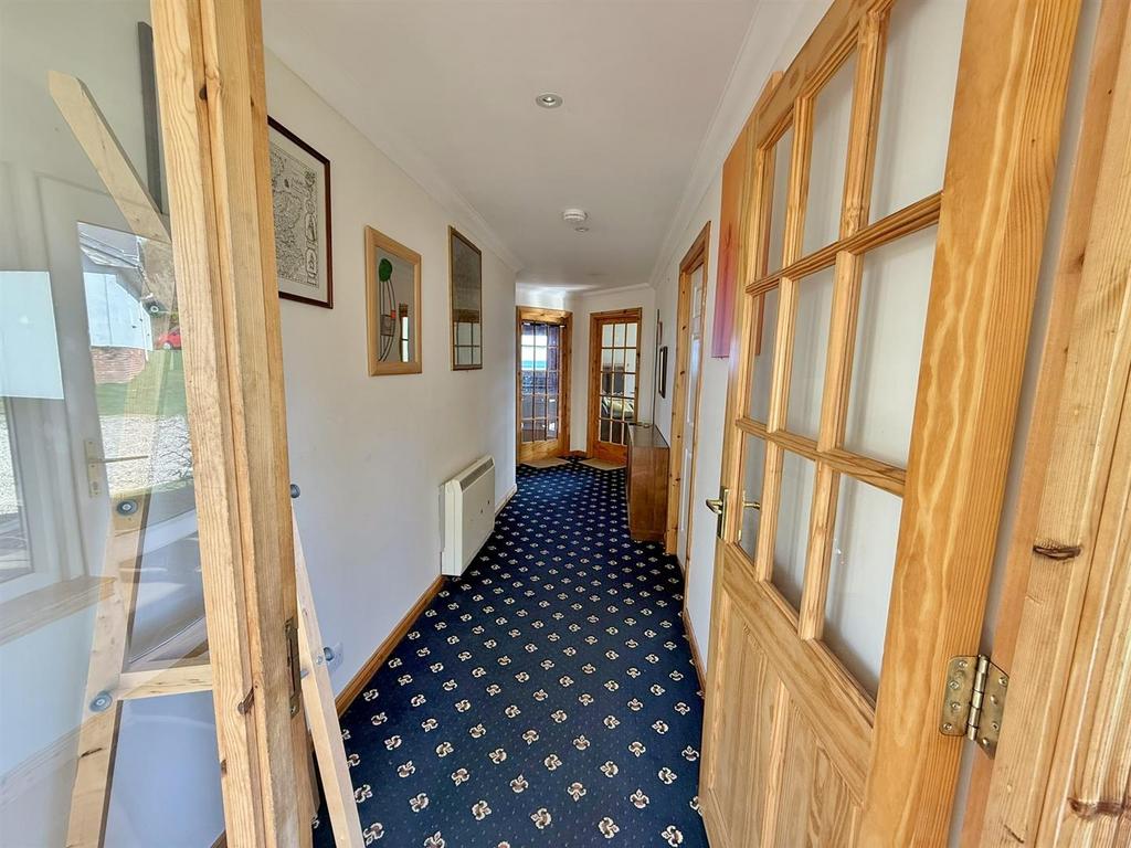 Hallway from the Sun room