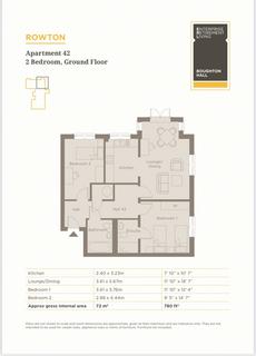 2 bedroom retirement property for sale, Apt 42 Boughton Hall