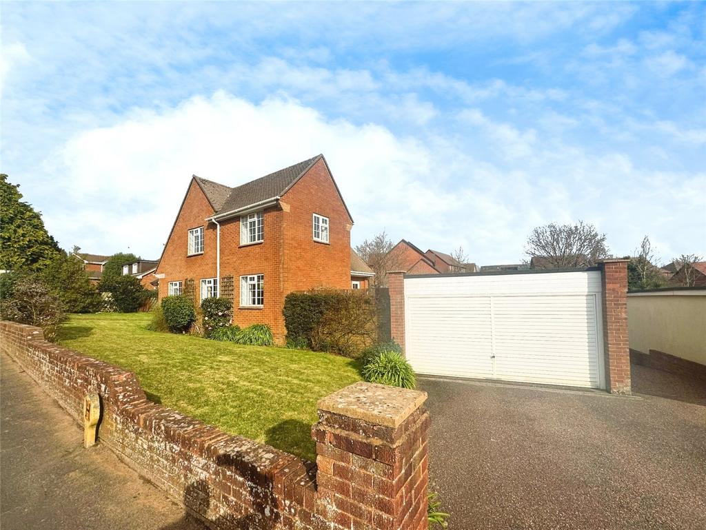 Garage and House