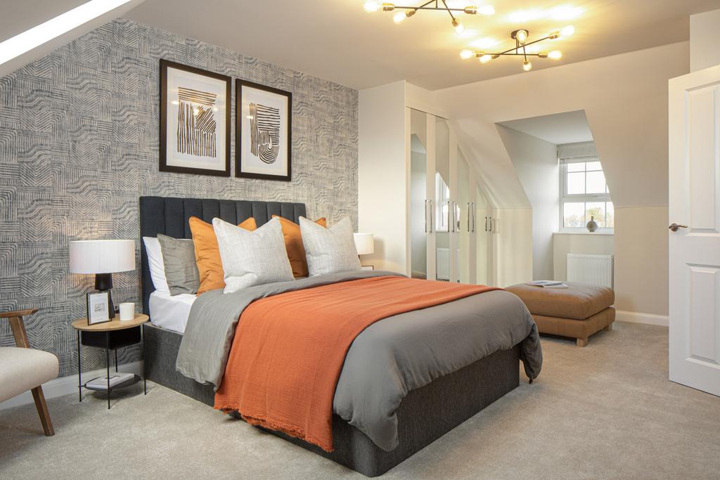 Main bedroom in the Bayswater 4 bedroom home